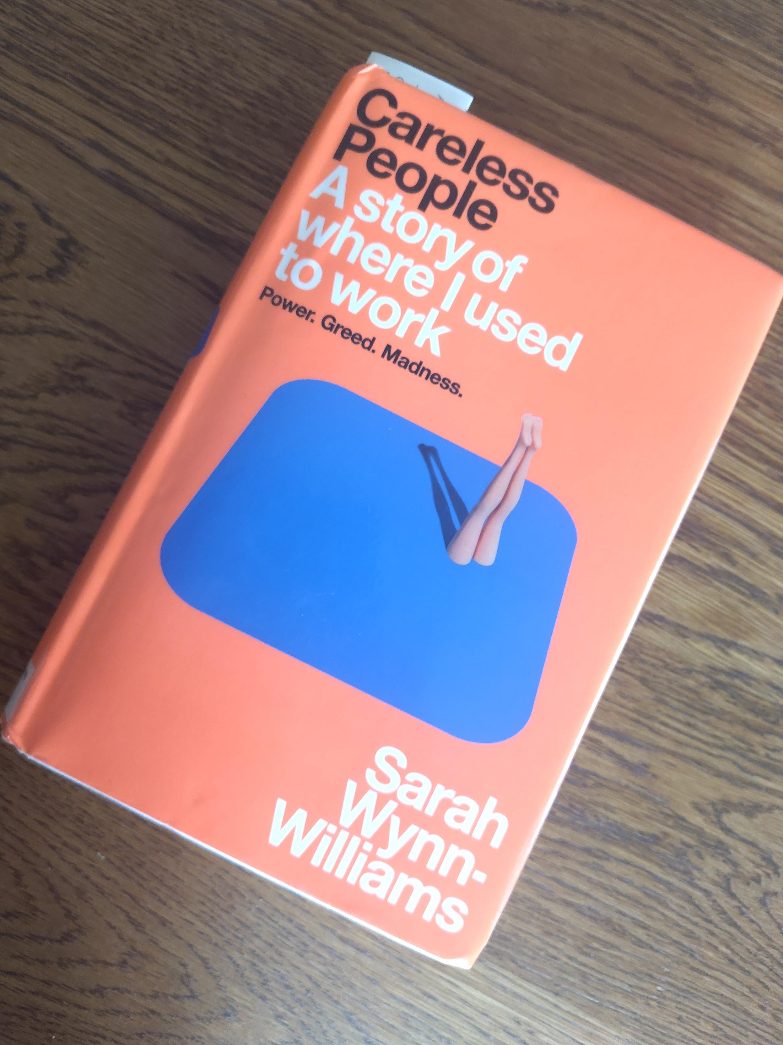 The cover of "Careless people" by Sarah Wynn Williams